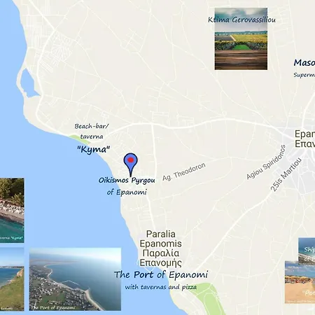 Chalé Dream House By The Sea In Cocoland Epanomí