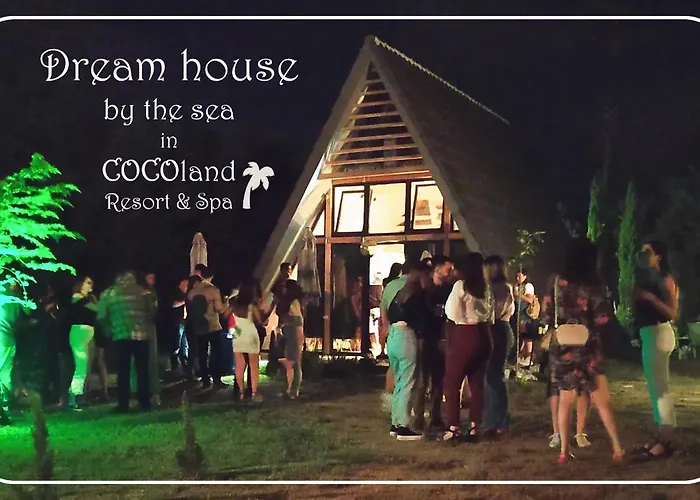 Dream House By The Sea In Cocoland Dağ evi Epanomi